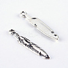 Tibetan Style Alloy Pendants TIBEP-S298-007AS-FF-1