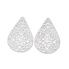 Non-Tarnish 201 Stainless Steel Pendants STAS-B038-09P-1