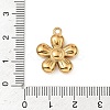 304 Stainless Steel Pendants STAS-F327-02D-G-3