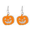 Halloween Alloy Enamel Dangle Earrings FS-WG03594-04-1