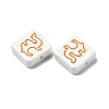 Handmade Porcelain Beads PORC-Z004-02C-2