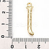 304 Stainless Steel Pendants STAS-N117-01G-J-3