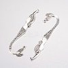 Tibetan Style Mermaid Alloy Bookmarks TIBE-Q035-037AS-NR-2