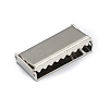 Zinc Alloy Ribbon Crimp Ends FIND-WH0126-13D-P-1