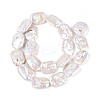 Natural Keshi Pearl Beads Strands PEAR-S020-K11-3