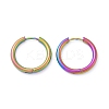 202 Stainless Steel Huggie Hoop Earrings EJEW-F111A-20mm-RC-4
