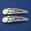 Iron Snap Hair Clip Findings RN-CBAB9AC-11S-1