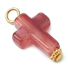 35Pcs 7 Colors Acrylic Imitation Gemstone Pendants PALLOY-JF03224-4