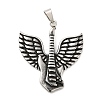 304 Stainless Steel Pendants LS-STAS-Z045-02B-AS-1