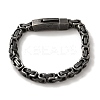 316 Surgical Stainless Steel Byzantine Chain Bracelets BJEW-Q349-02B-1