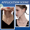 20Pcs 2 Colors Alloy with Rhinestone Pendants FIND-SC0009-94-5