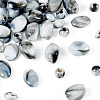 80pcs 4 styles Opaque Two Tone Imitation Jade Acrylic Beads OACR-TA0002-73-3