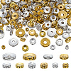 200Pcs 10 Styles Tibetan Style Alloy Spacer Beads FIND-PH0025-38-1