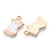 Alloy Enamel Pendants PALLOY-N170-030C-NR-1