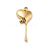 Ion Plating(IP) 304 Stainless Steel Pendants STAS-I197-023G-2