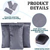 8Pcs Rectangle Velvet with Steel Glasses Case ABAG-BBC0001-15A-6