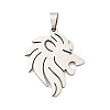 Non-Tarnish 201 Stainless Steel Pendants STAS-N103-187P-1