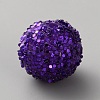 Opaque Acrylic Glitter Beads LS-FIND-CJC0010-111A-24-1