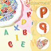 130Pcs 26 Styles Polyester and Cotton Embroidery Cloth Patches PATC-CJ0001-08-3