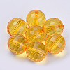 Transparent Acrylic Beads TACR-Q254-22mm-V24-1