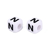 Opaque Acrylic Beads SACR-N020-04A-N-3