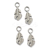 Non-Tarnish 304 Stainless Steel Charms STAS-P279-31P-1