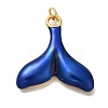 Rack Plating Brass Enamel Pendants KK-I720-24G-02-1