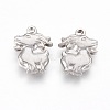 Tarnish Resistant 201 Stainless Steel Pendants STAS-O118-37P-2