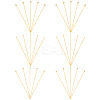 30Pcs 3 Styles 925 Sterling Silver Head Pins & Eye Pins STER-PH0003-30-1