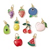 Alloy Enamel Pendants PALLOY-JF02459-1