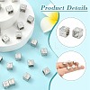 26Pcs 26 Style 304 Stainless Steel European Beads STAS-CJ0002-81-3
