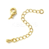 SHEGRACE Brass Curb Chain Extender XGR0146G-163G-2
