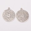 Tibetan Style Alloy Pendants LS-TIBEP-35029-AS-RS-1