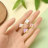 20Pcs 4 Colors Autumn Theme Alloy Enamel Charms ENAM-YW0003-40-4
