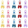 5Pcs Resin Pendant Decorations HJEW-YW00124-1