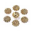 Tibetan Style Fancy Bead Caps LS-TIBEB-LF1028YKG-AG-FF-1