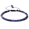4mm Natural Sodalite Beaded Braided Bracelets SY1950-9-1