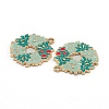 Alloy Enamel Pendants ENAM-E569-14-3