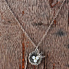 Alloy & Imitation Pearl Pendant Necklaces FS-WG171EF-01-3