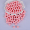 Round Silicone Focal Beads SI-JX0046A-47-1