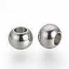 201 Stainless Steel Spacer Beads STAS-R071-36-2