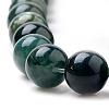 Natural Moss Agate Beads Strands G-I199-06-10mm-3
