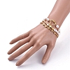 Beaded Bracelets & Link Bracelets & Chain Bracelets Sets BJEW-JB05509-5