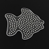 Fish ABC Plastic Pegboards used for 5x5mm DIY Fuse Beads X-DIY-Q009-22-2