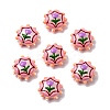 Baking Paint Glass Enamel Beads LAMP-K039-34N-1