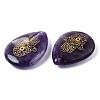 Natural Amethyst Pendants G-T122-73E-4