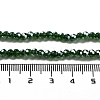 Electroplate Transparent Glass Beads Strands LS-EGLA-A035-T3mm-A10-4