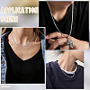 12Pcs 12 Styles 304 Stainless Steel Chain Necklaces NJEW-PH0001-43-5