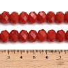Faceted Dyed Natural White Jade Beads Strands GG-CBAE966-01B-D-5