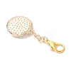 4Pcs 4 Styles Alloy Enamel & Resin & Acrylic Pendants Decorations HJEW-JM03932-5
